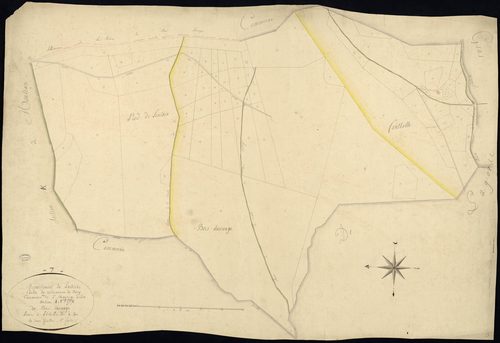 Saint-Maurice-d'Ibie - Section I - Feuillet 1