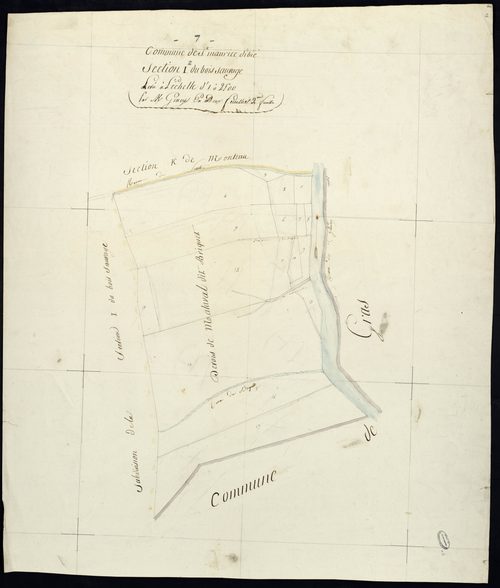 Saint-Maurice-d'Ibie - Section I - Feuillet 2