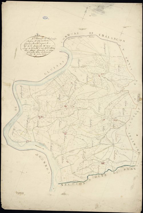 Saint-Maurice-en-Chalencon - Section A - Feuillet 2