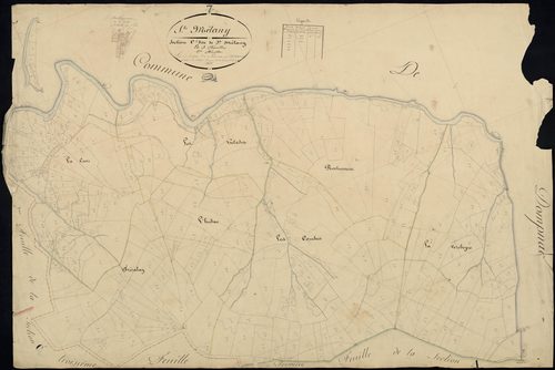 Saint-Mélany - Section C - Feuillet 1