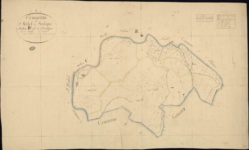 Saint-Michel-de-Boulogne - Section B - Feuillet 1