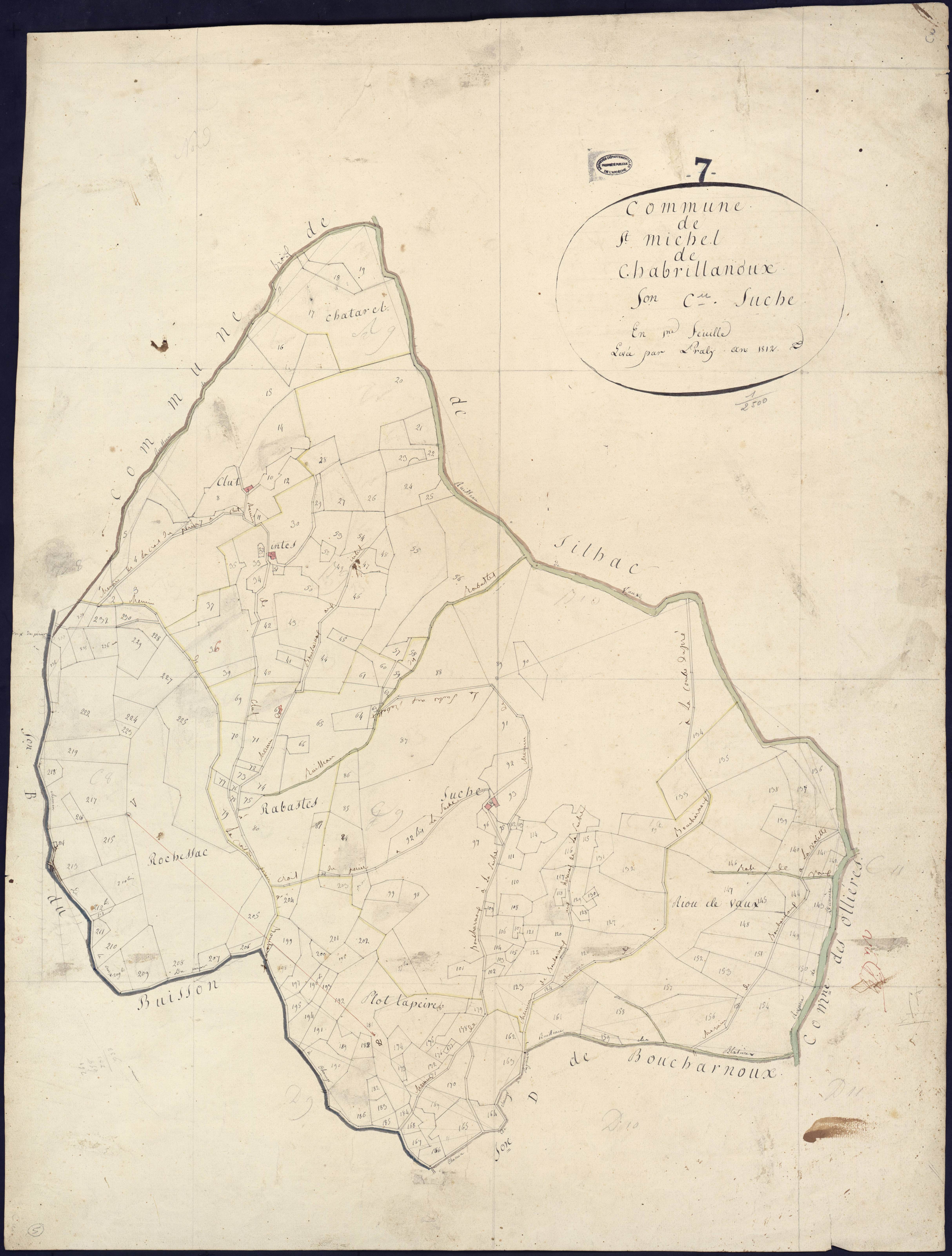 Saint-Michel-de-Chabrillanoux - Section C