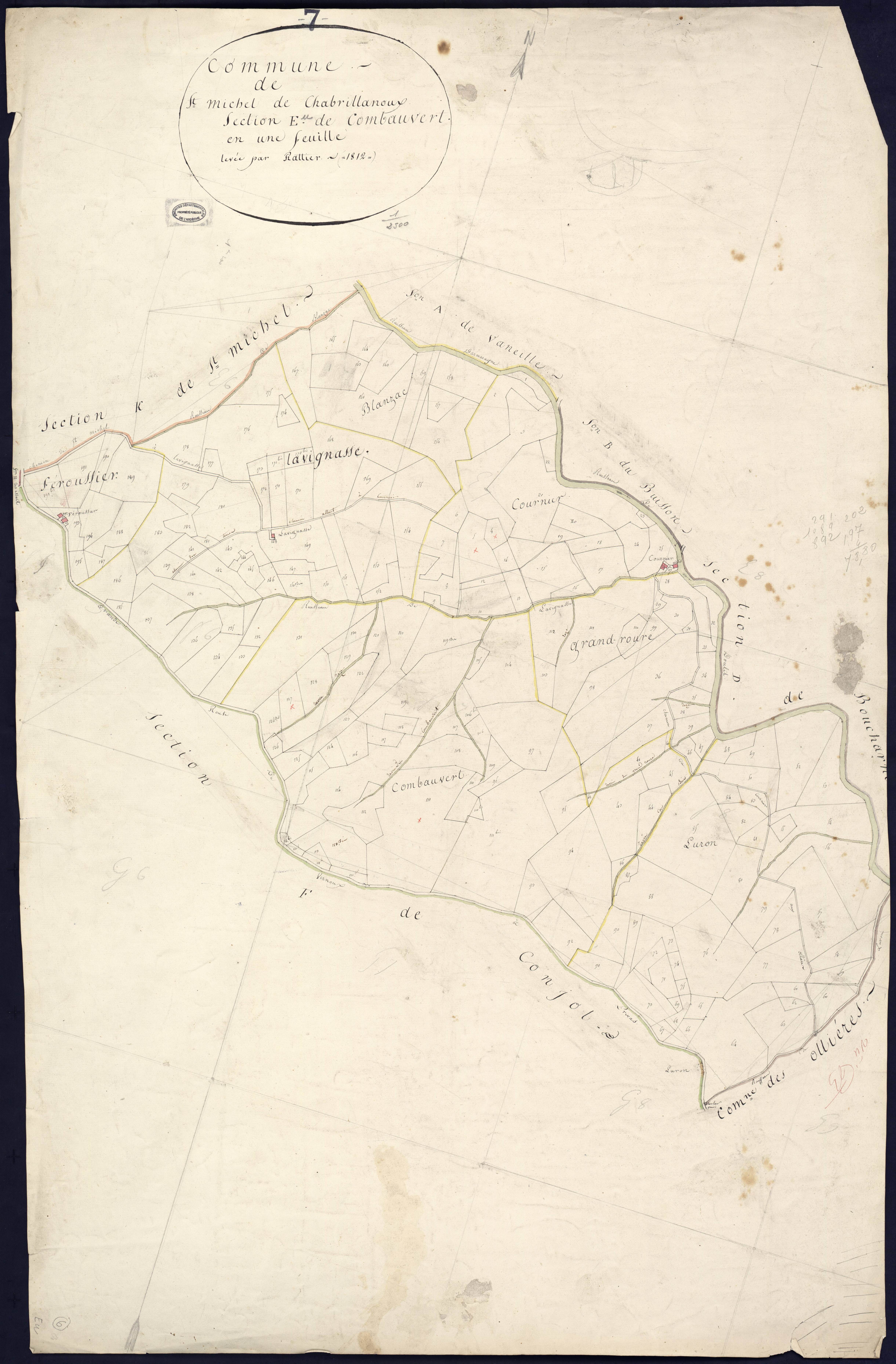 Saint-Michel-de-Chabrillanoux - Section E