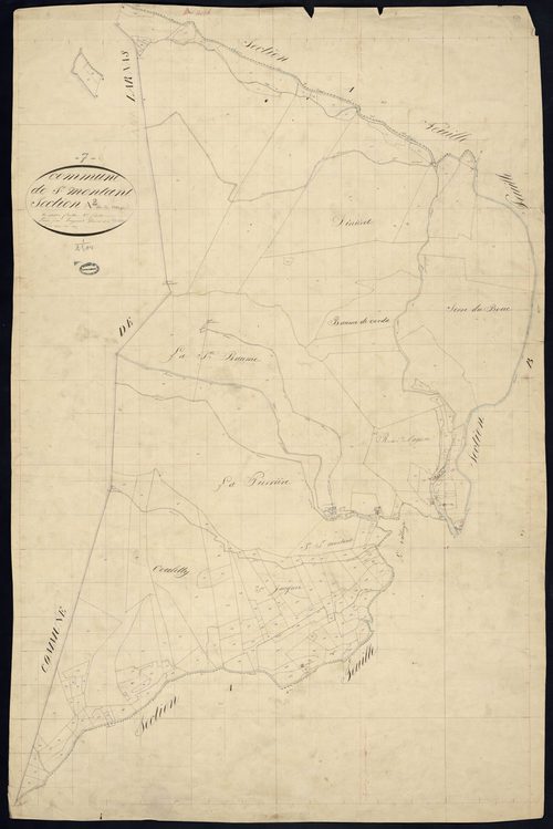 Saint-Montan - Section A - Feuillet 2