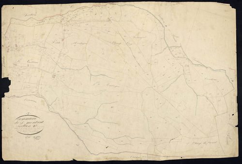 Saint-Montan - Section B - Feuillet 5