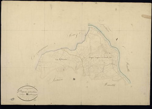 Saint-Pierre-de-Colombier - Section D - Feuillet 1