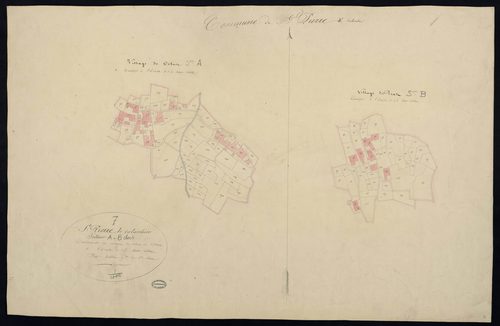 Saint-Pierre-de-Colombier - Section A, B