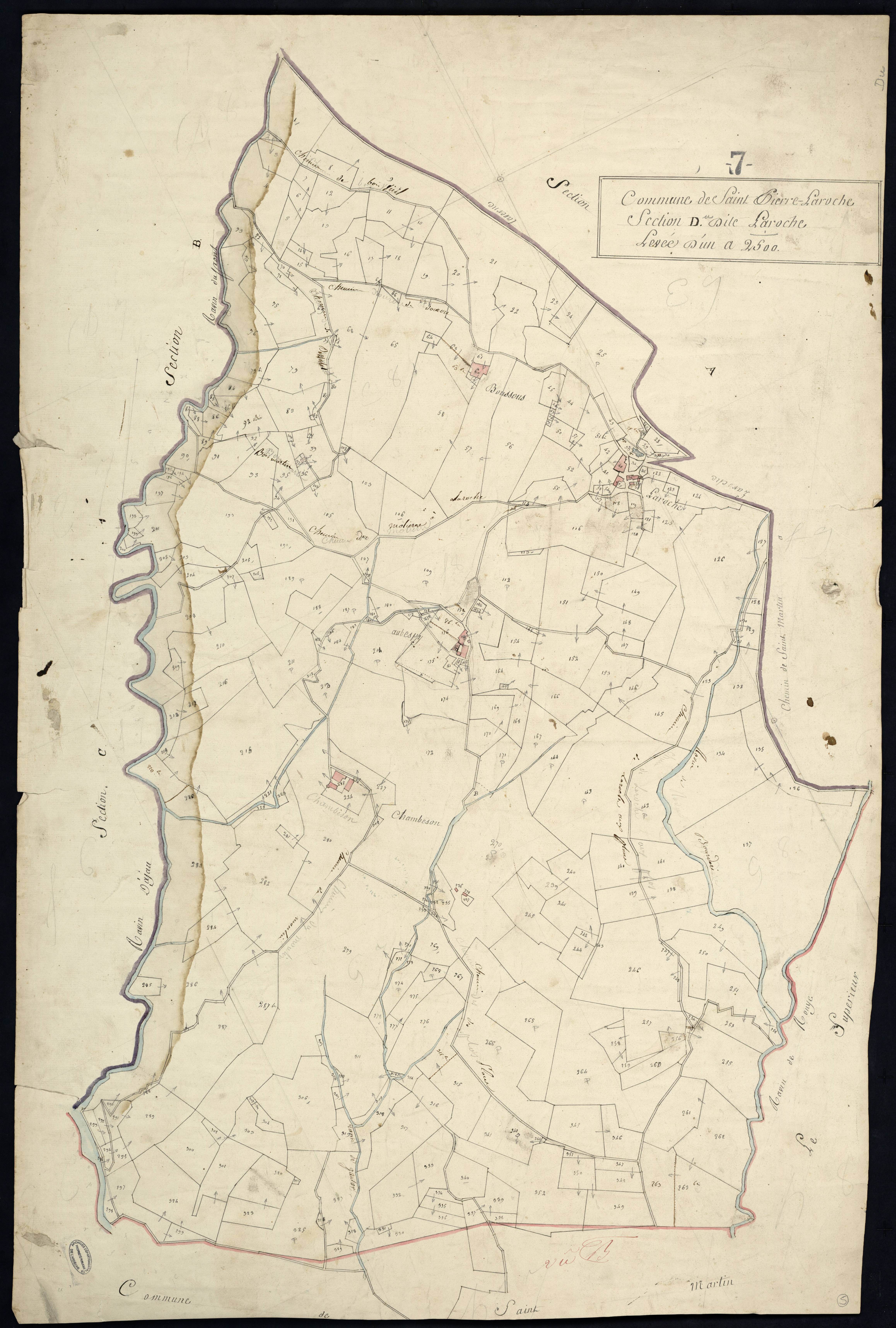 Saint-Pierre-la-Roche - Section D