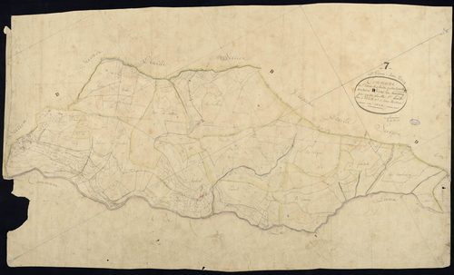 Saint-Pierre-sur-Doux - Section D - Feuillet 1