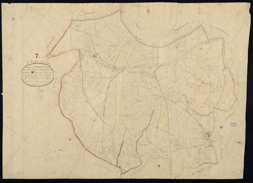 Saint-Pierre-sur-Doux - Section D - Feuillet 4