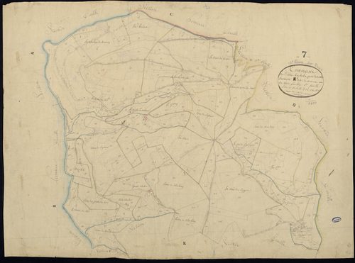 Saint-Pierre-sur-Doux - Section E - Feuillet 1