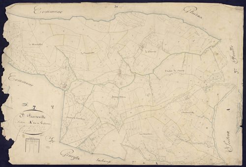 Saint-Pierreville - Section A - Feuillet 1