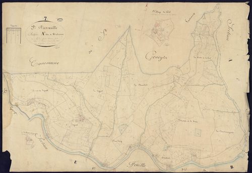 Saint-Pierreville - Section A - Feuillet 2