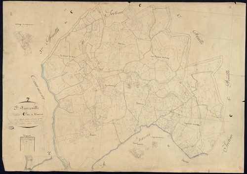 Saint-Pierreville - Section C - Feuillet 2