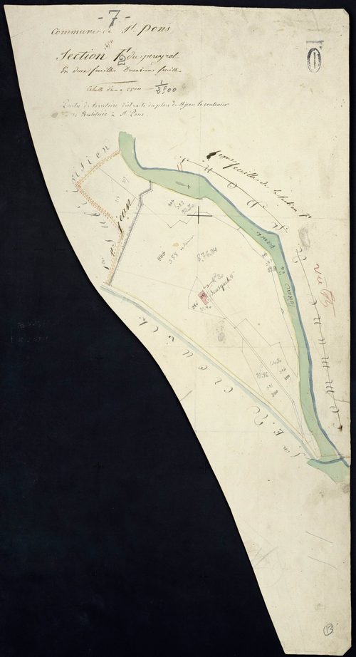 Saint-Pons - Section F - Feuillet 2