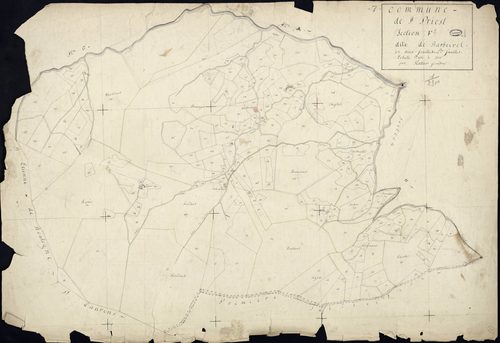 Saint-Priest - Section F - Feuillet 2