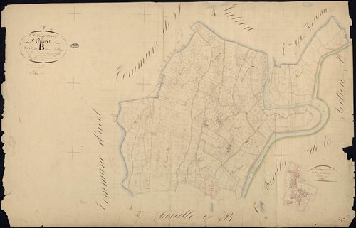 Saint-Privat - Section B - Feuillet 1
