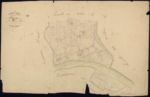 Saint-Privat - Section B - Feuillet 2
