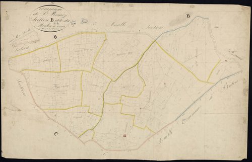 Saint-Remèze - Section B - Feuillet 4