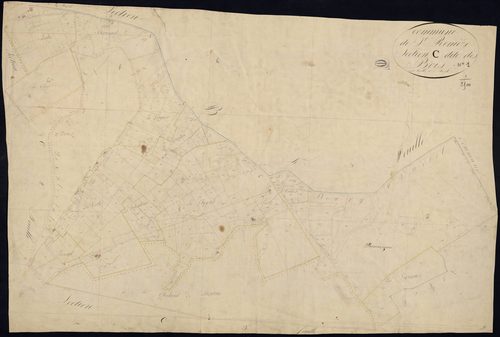 Saint-Remèze - Section C - Feuillet 1
