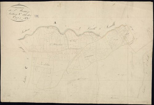 Saint-Remèze - Section C - Feuillet 2