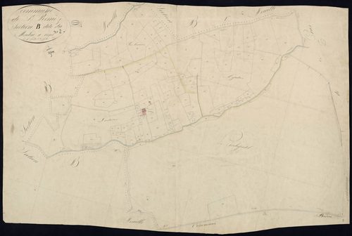 Saint-Remèze - Section B - Feuillet 2