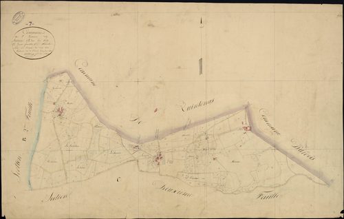 Saint-Romain-d'Ay - Section C - Feuillet 1