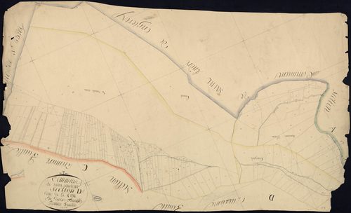 Saint-Sauveur-de-Cruzières - Section D - Feuillet 1