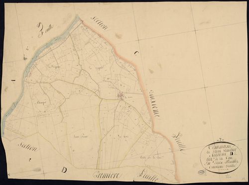 Saint-Sauveur-de-Cruzières - Section D - Feuillet 2