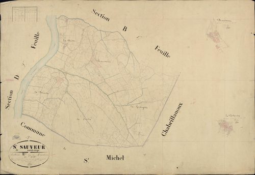 Saint-Sauveur-de-Montagut - Section B - Feuillet 2