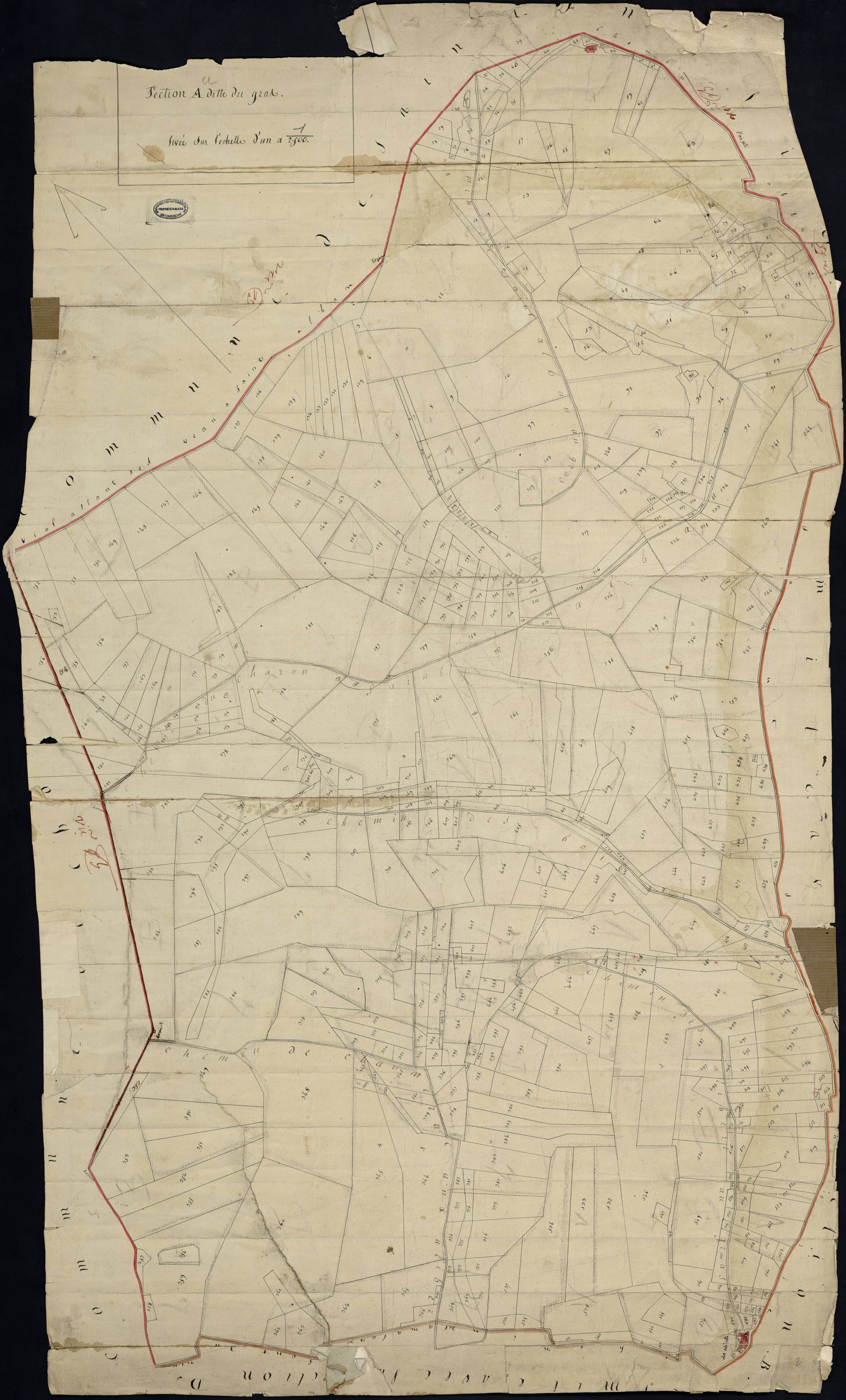 Saint-Symphorien-sous-Chomérac - Section A