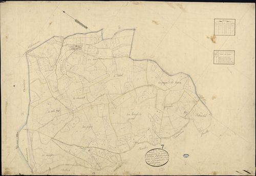 Saint-Symphorien-de-Mahun - Section A - Feuillet 1