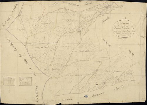 Saint-Symphorien-de-Mahun - Section C - Feuillet 1