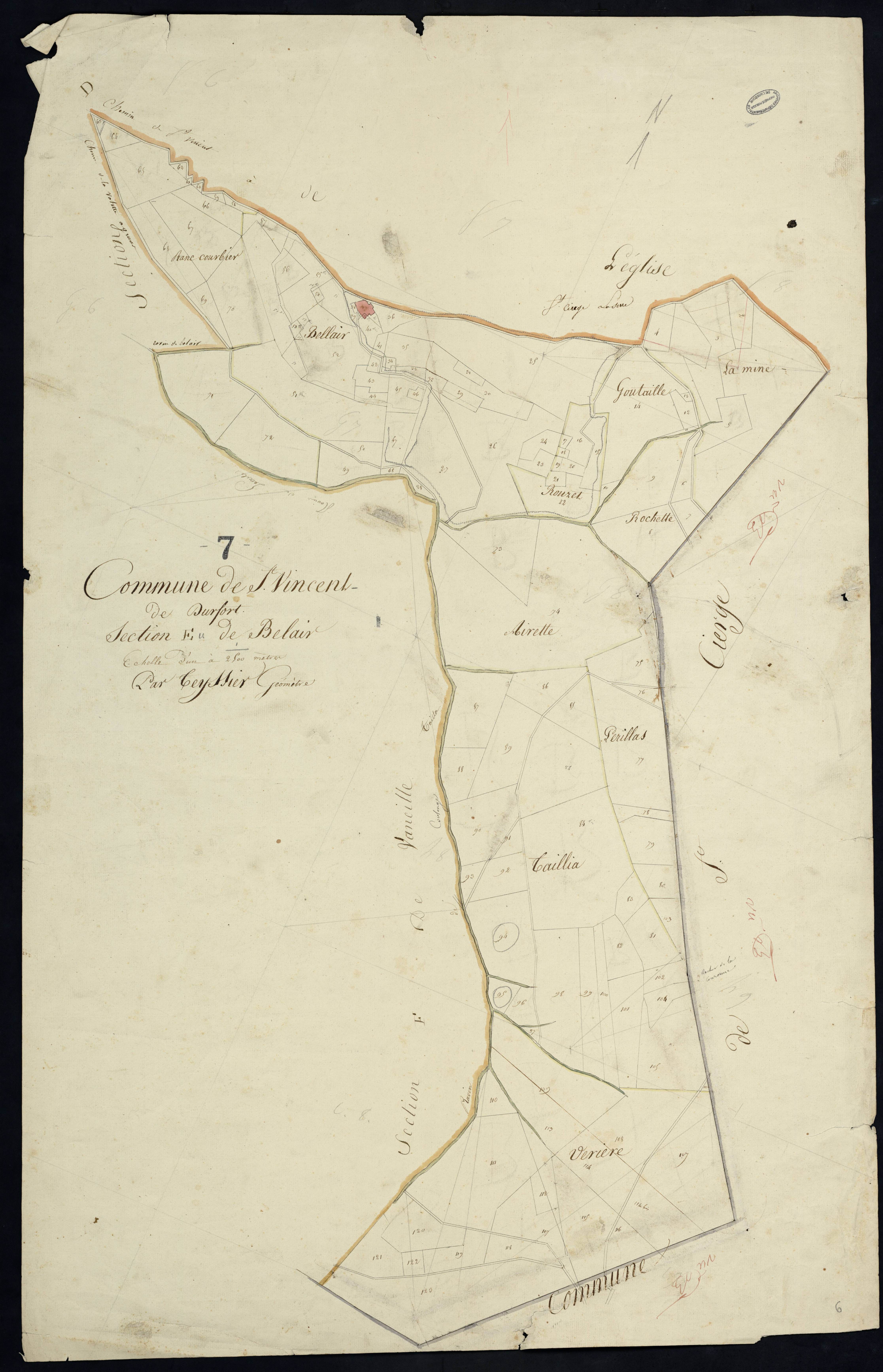 Saint-Vincent-de-Durfort - Section E