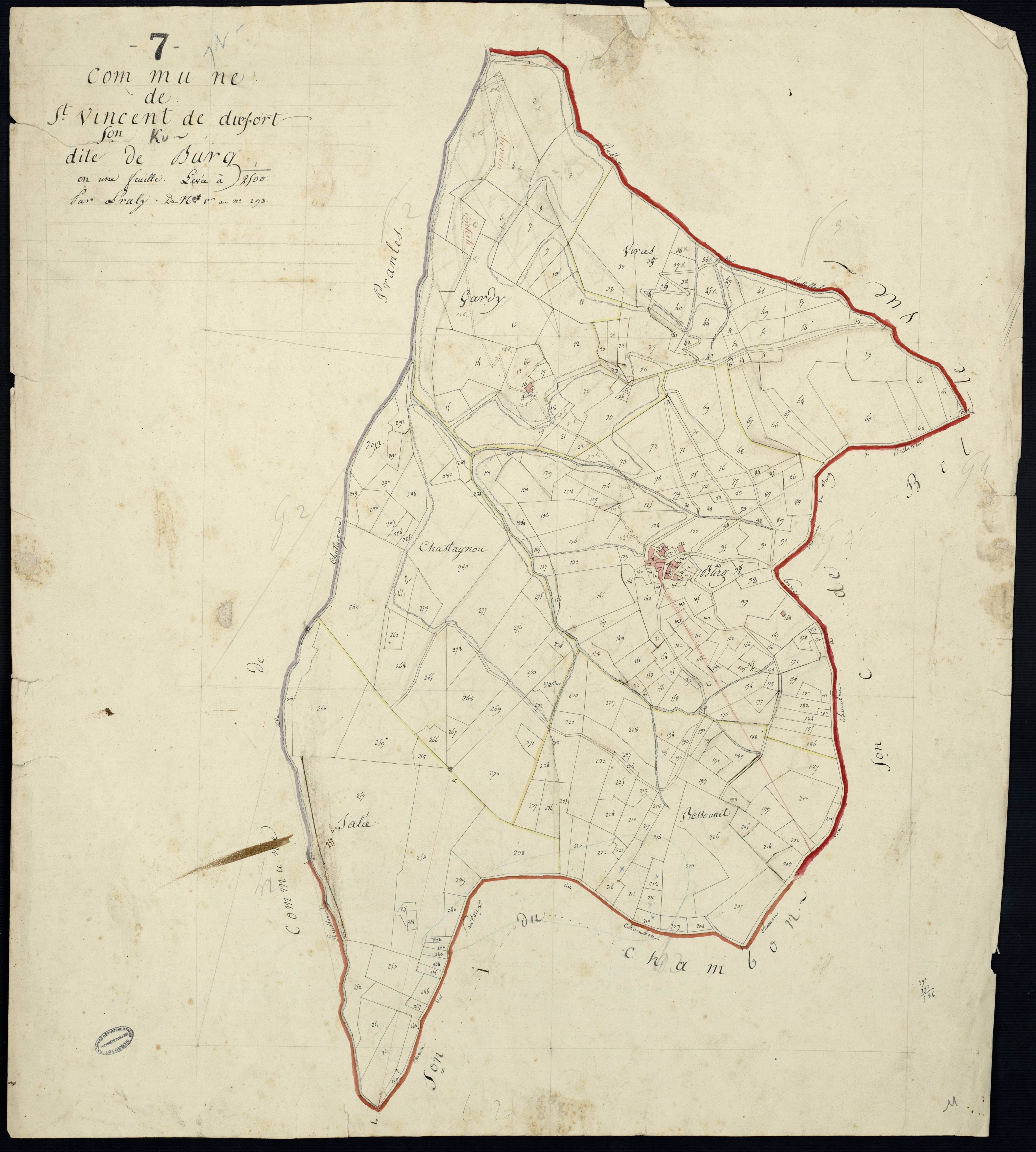 Saint-Vincent-de-Durfort - Section K