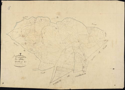 Les Salelles - Section B - Feuillet 2