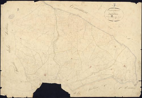 Satillieu - Section B - Feuillet 2