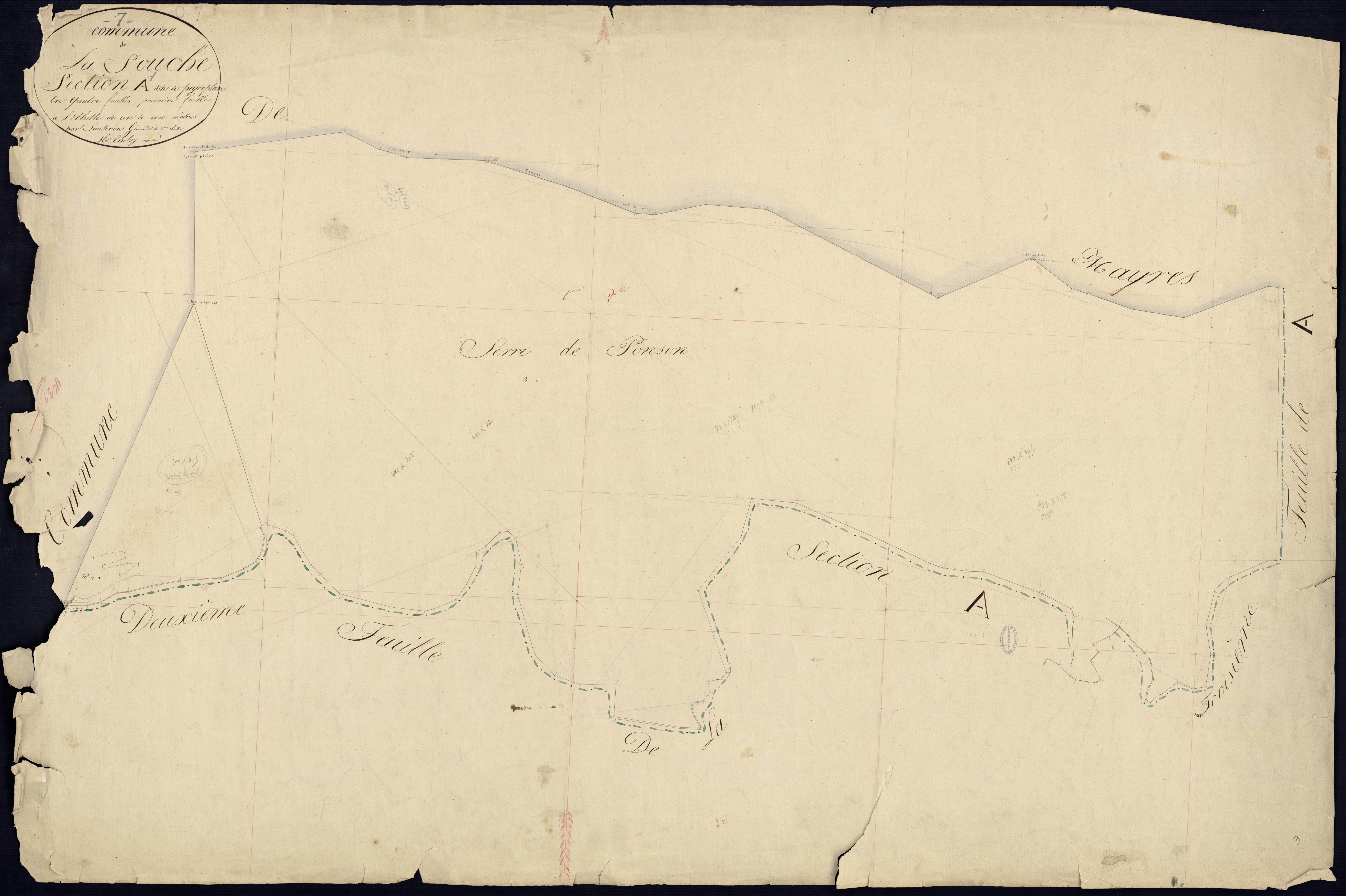 La Souche - Section A - Feuillet 1