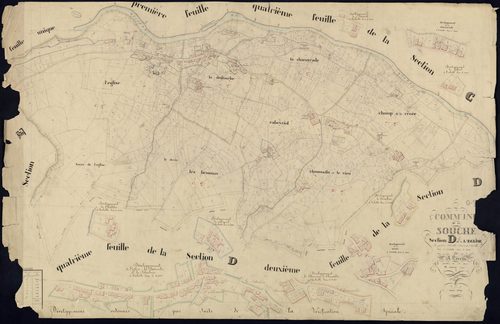 La Souche - Section D - Feuillet 1