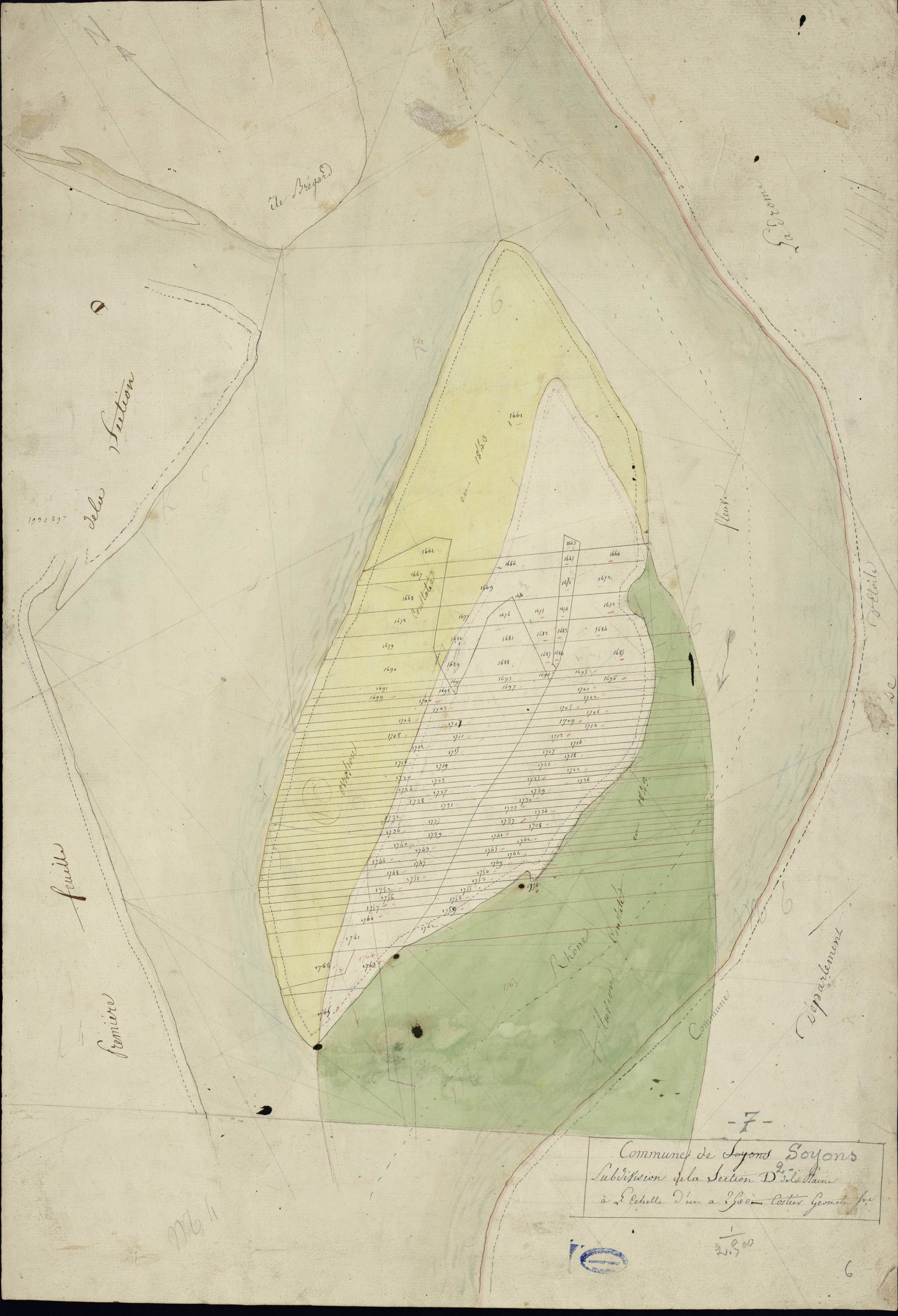 Soyons - Section D - Feuillet 2
