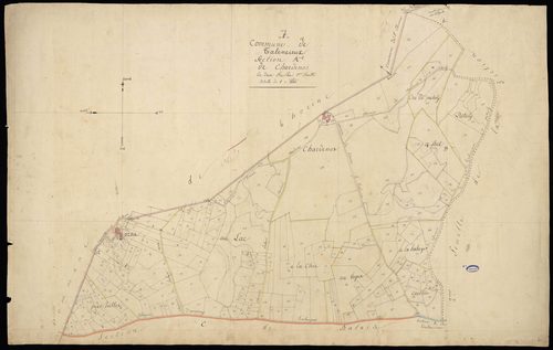 Talencieux - Section A - Feuillet 1