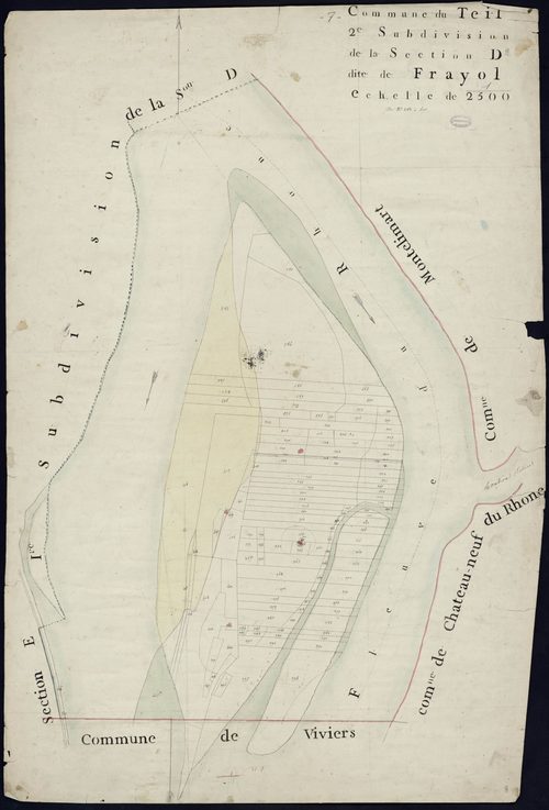Le Teil - Section D - Feuillet 2