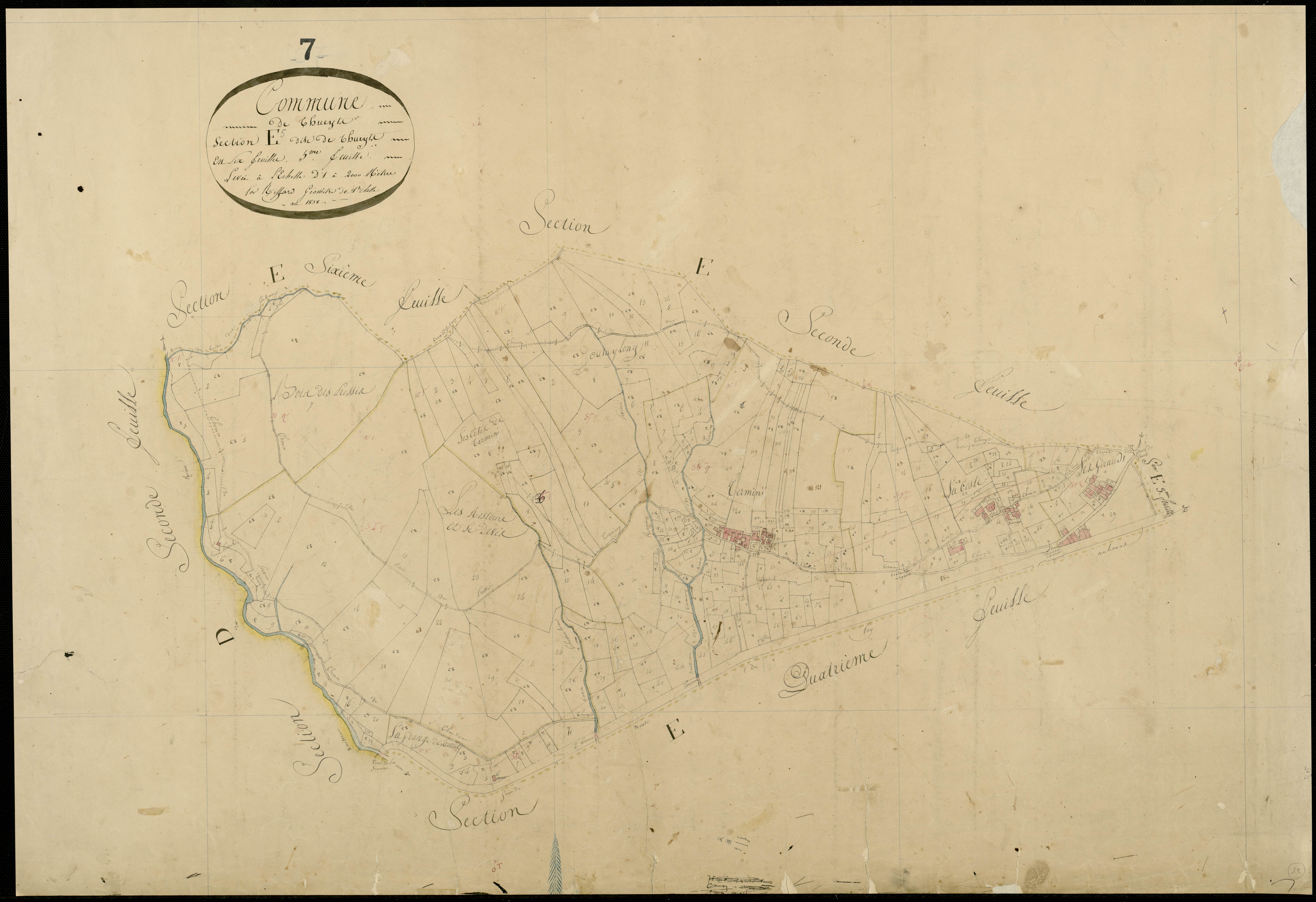Thueyts - Section E - Feuillet 5