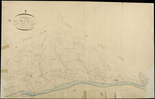 Thueyts - Section D - Feuillet 3