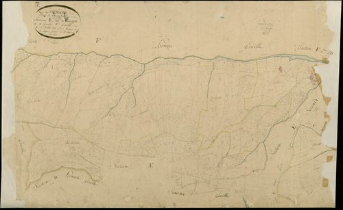 Thueyts - Section E - Feuillet 1