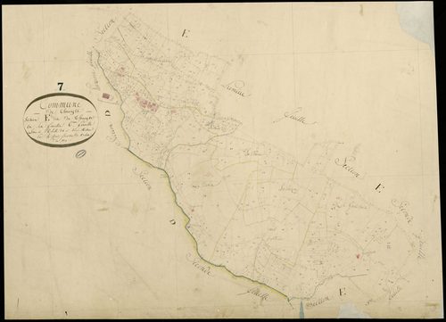 Thueyts - Section E - Feuillet 6