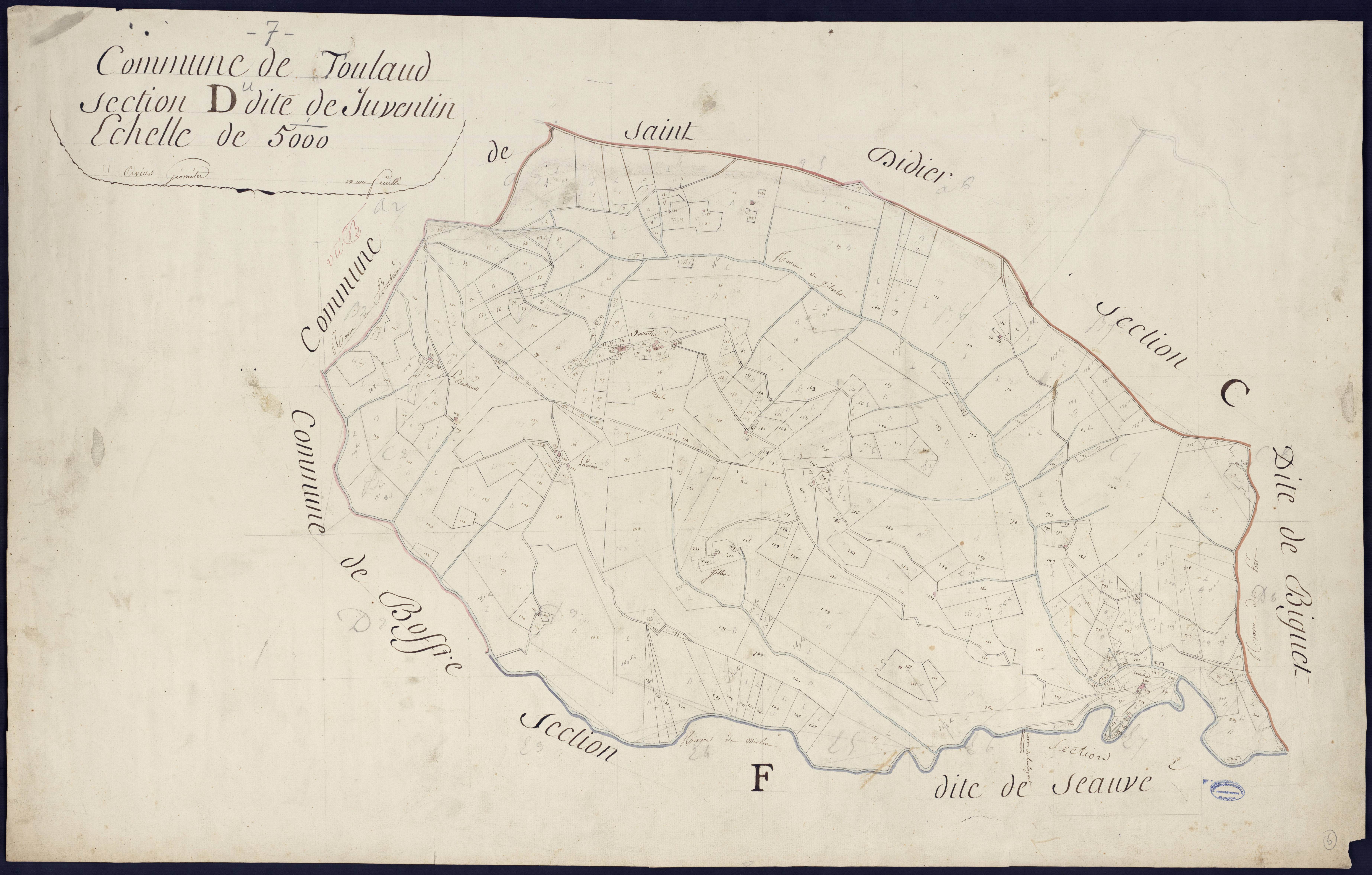 Toulaud - Section D