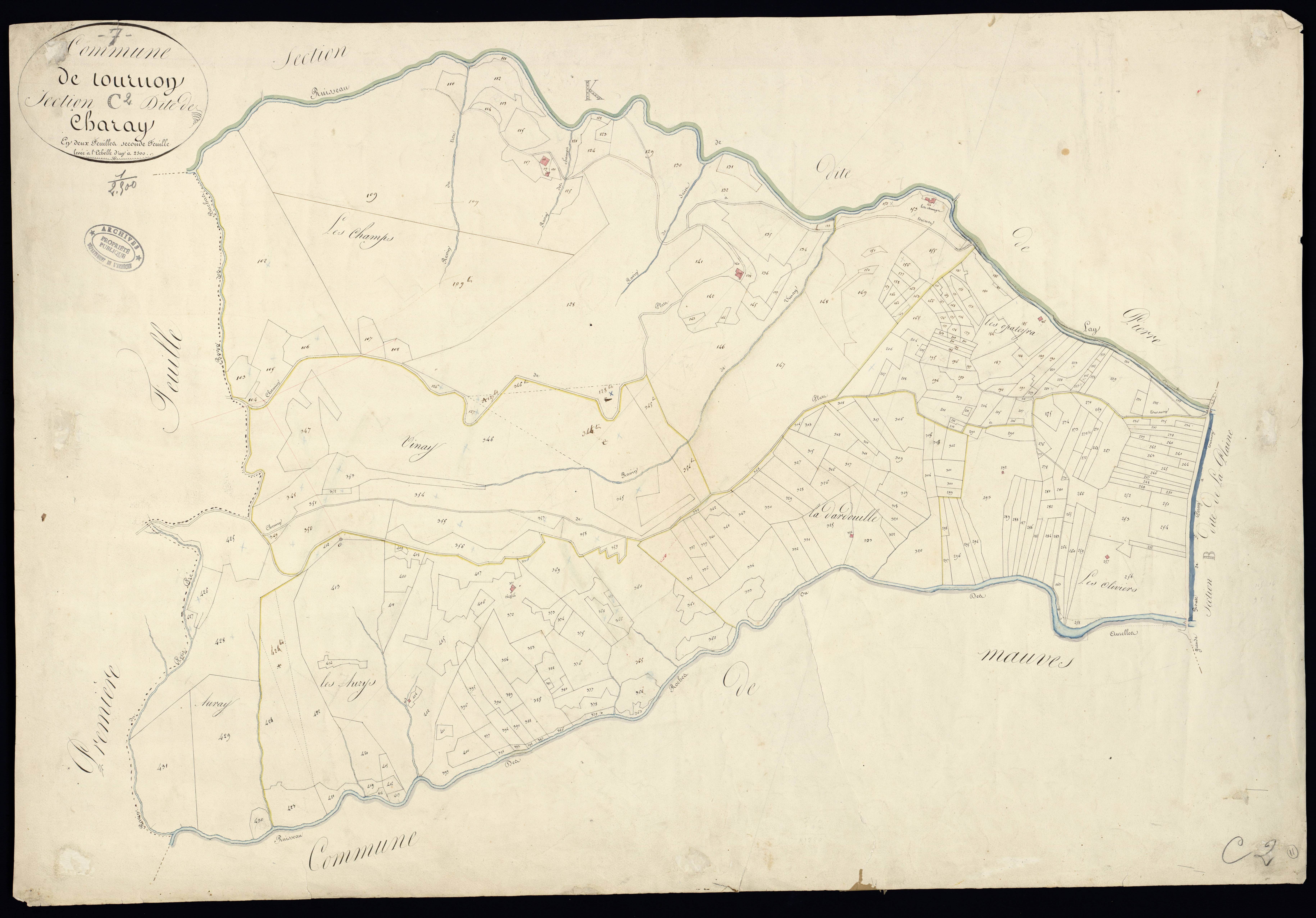 Tournon-sur-Rhône - Section C - Feuillet 2