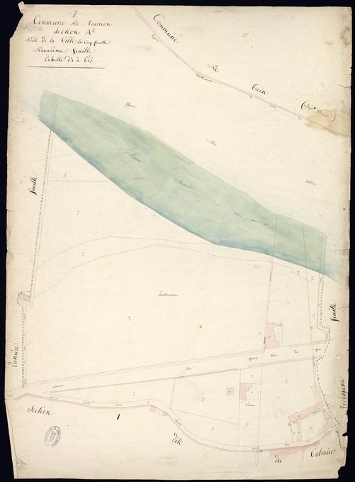 Tournon-sur-Rhône - Section A - Feuillet 2