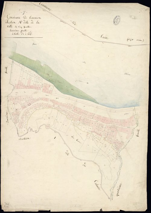 Tournon-sur-Rhône - Section A - Feuillet 3